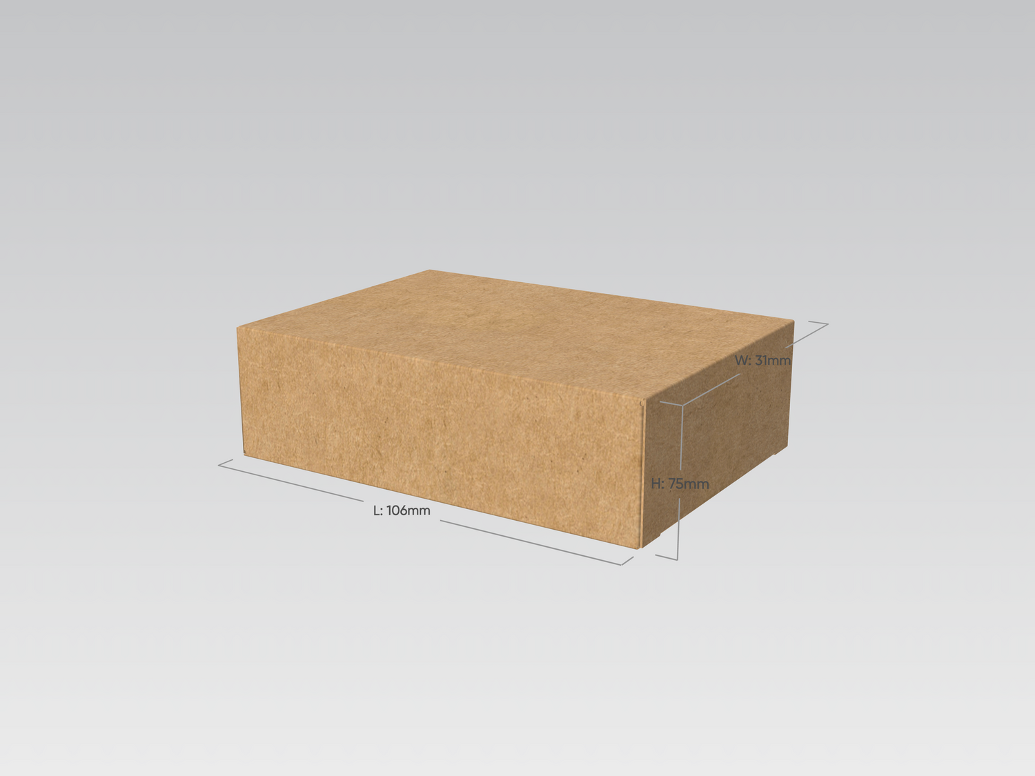 Caja para productos pequeños