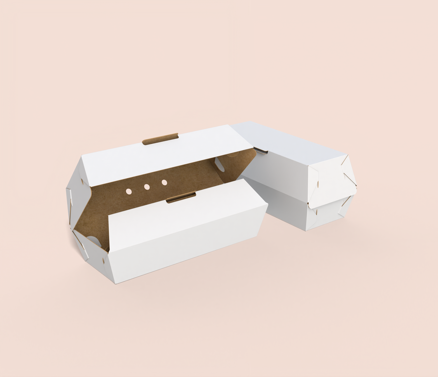 Caja tipo fast food