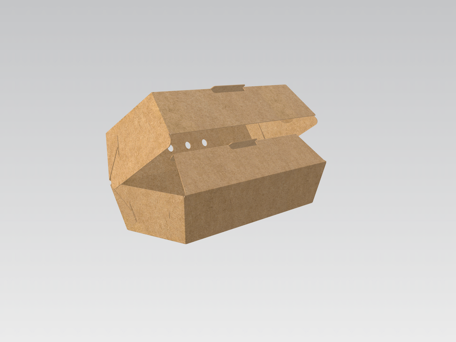Caja tipo fast food