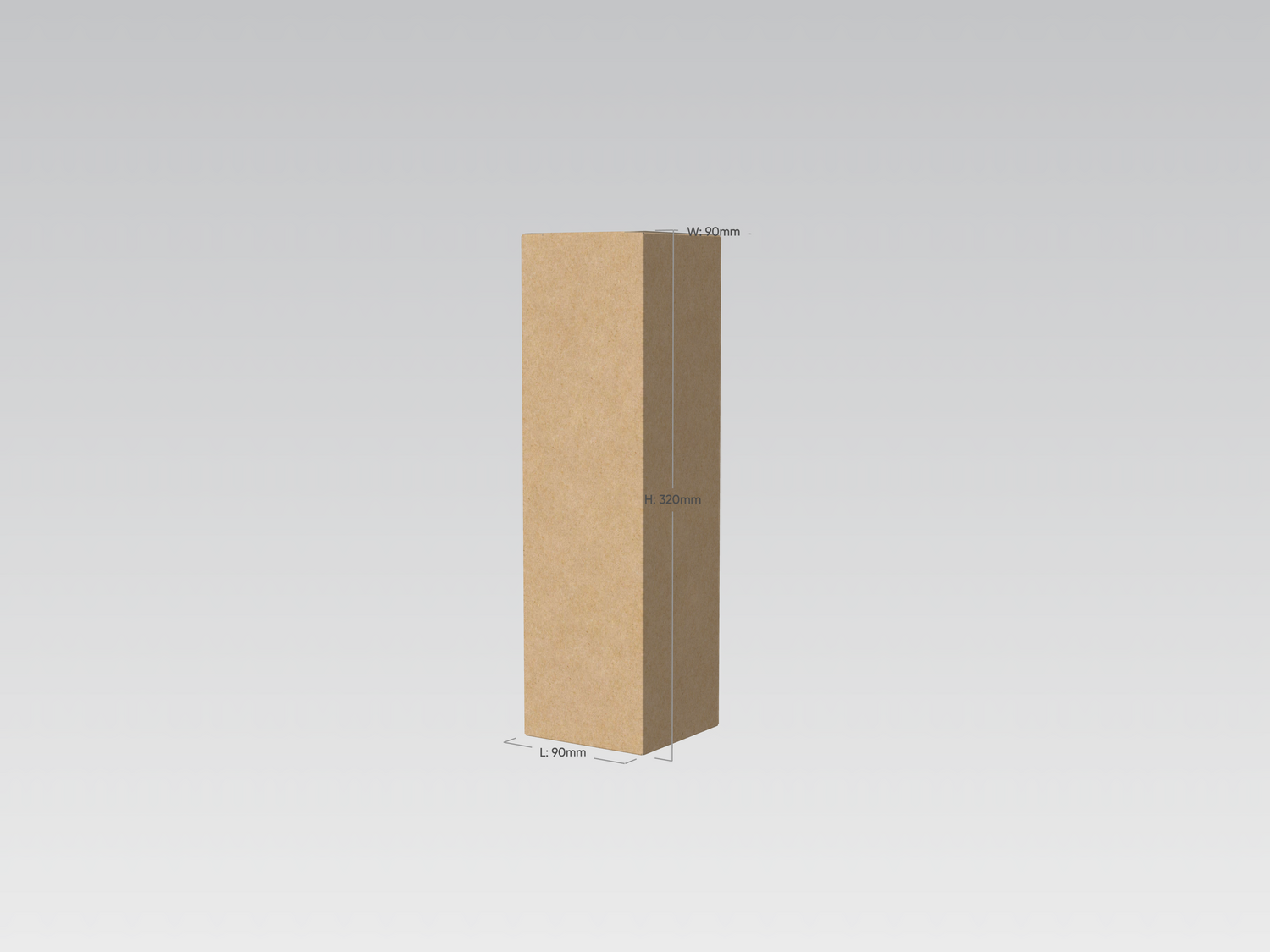 Caja para botella
