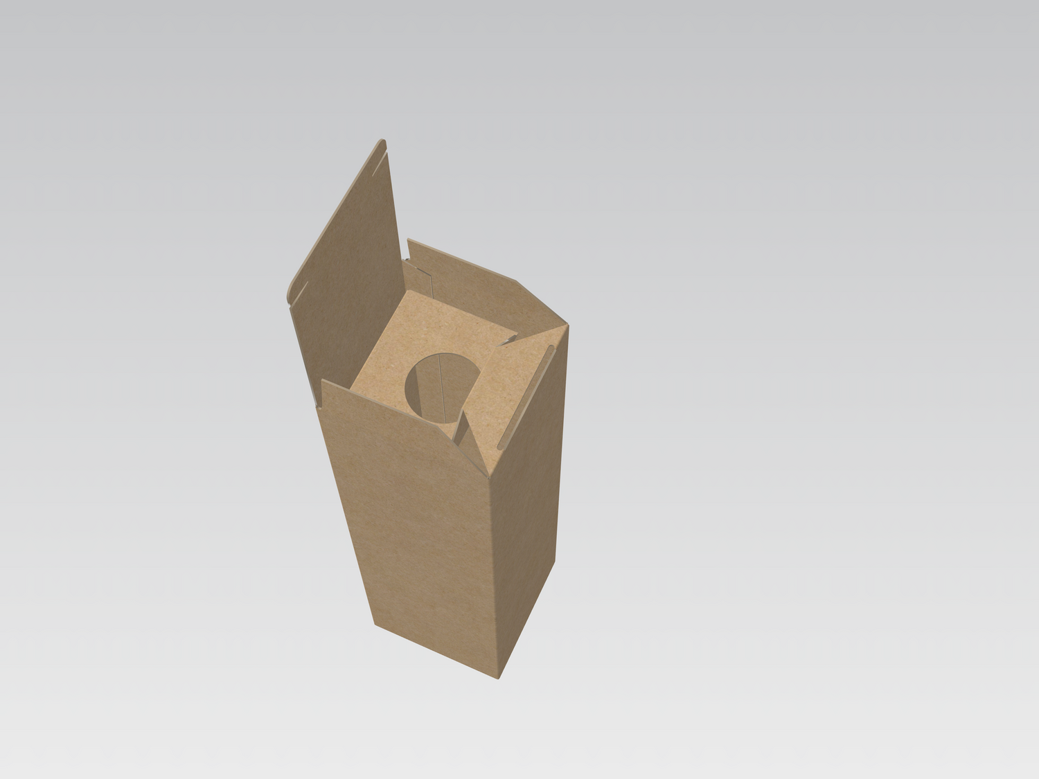 Caja para botella